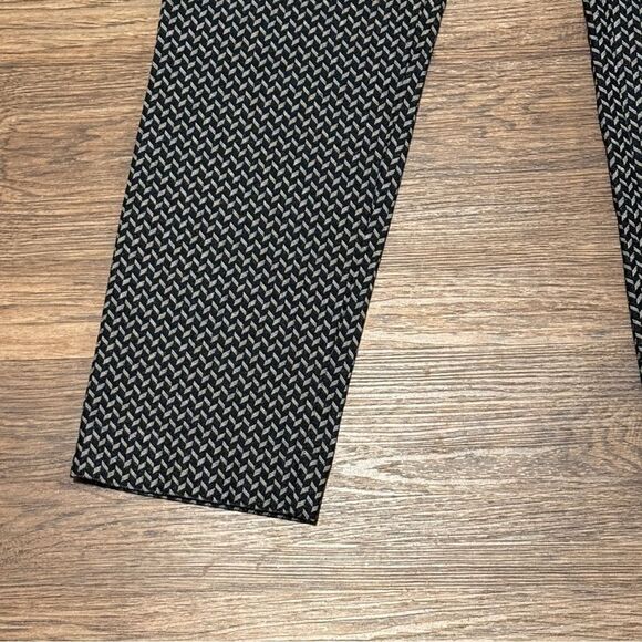 Candie’s Skinny Ankle Stretchy Pants With Geometric Print Black White Size 9 - Picture 11 of 13